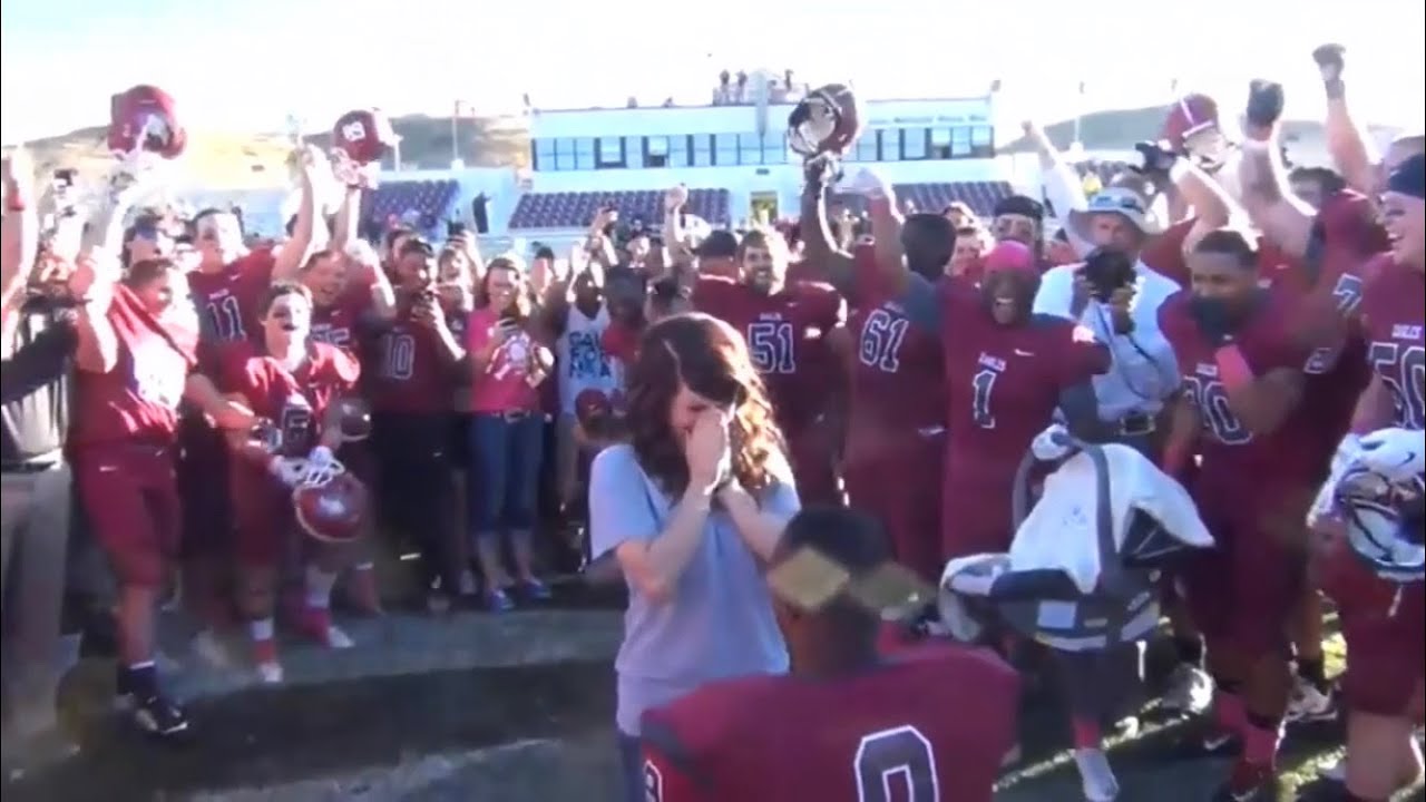 Игроки делают предложения девушкам!!!! Часть 1