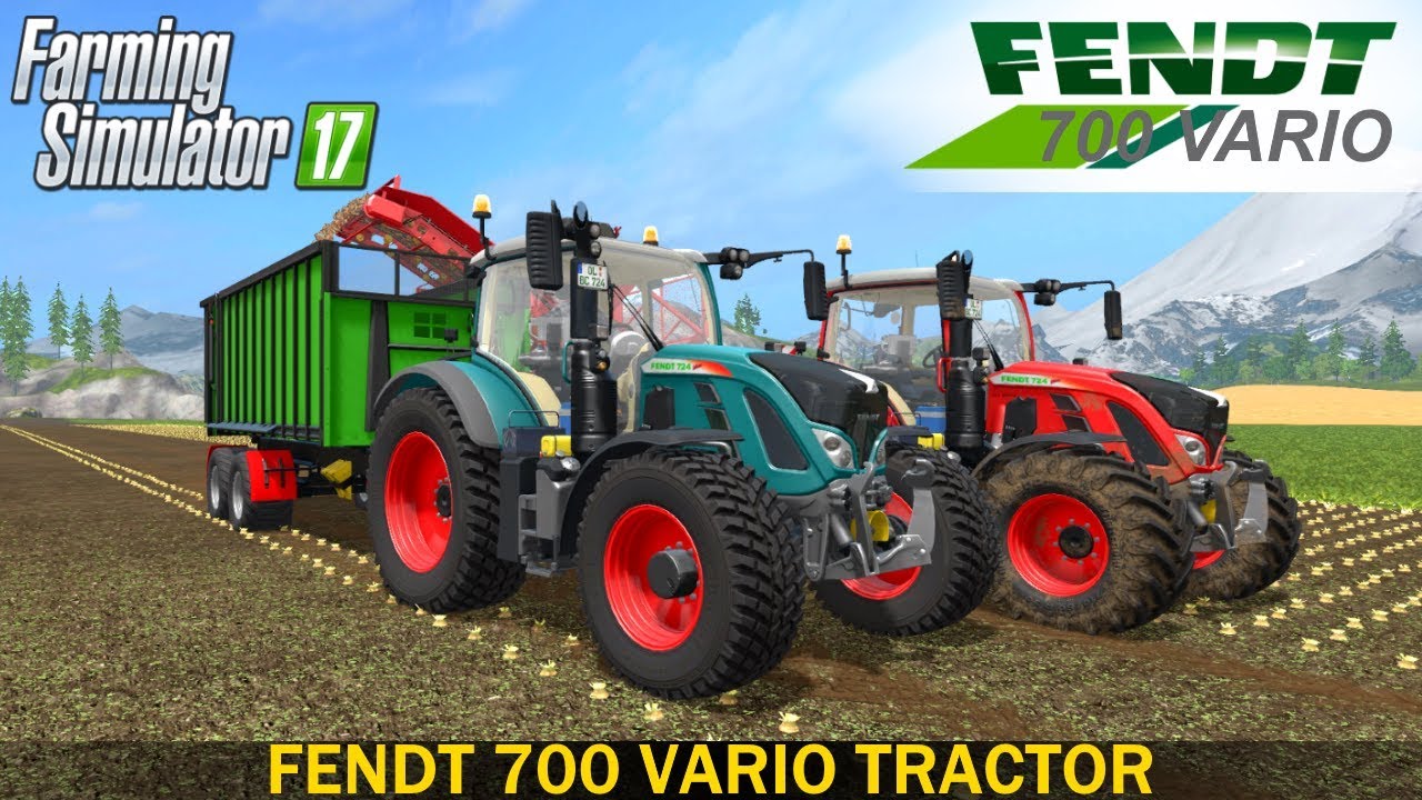 Farming Simulator 17 FENDT 700 VARIO TRACTOR