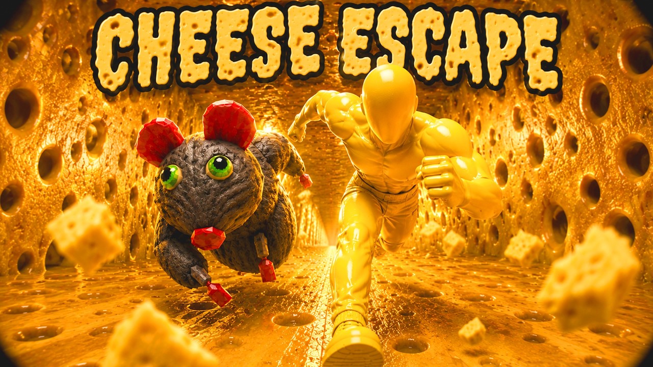 CHEESE ESCAPE 🧀 Immersive Warm Up | Roblox Rat Chase | More Power