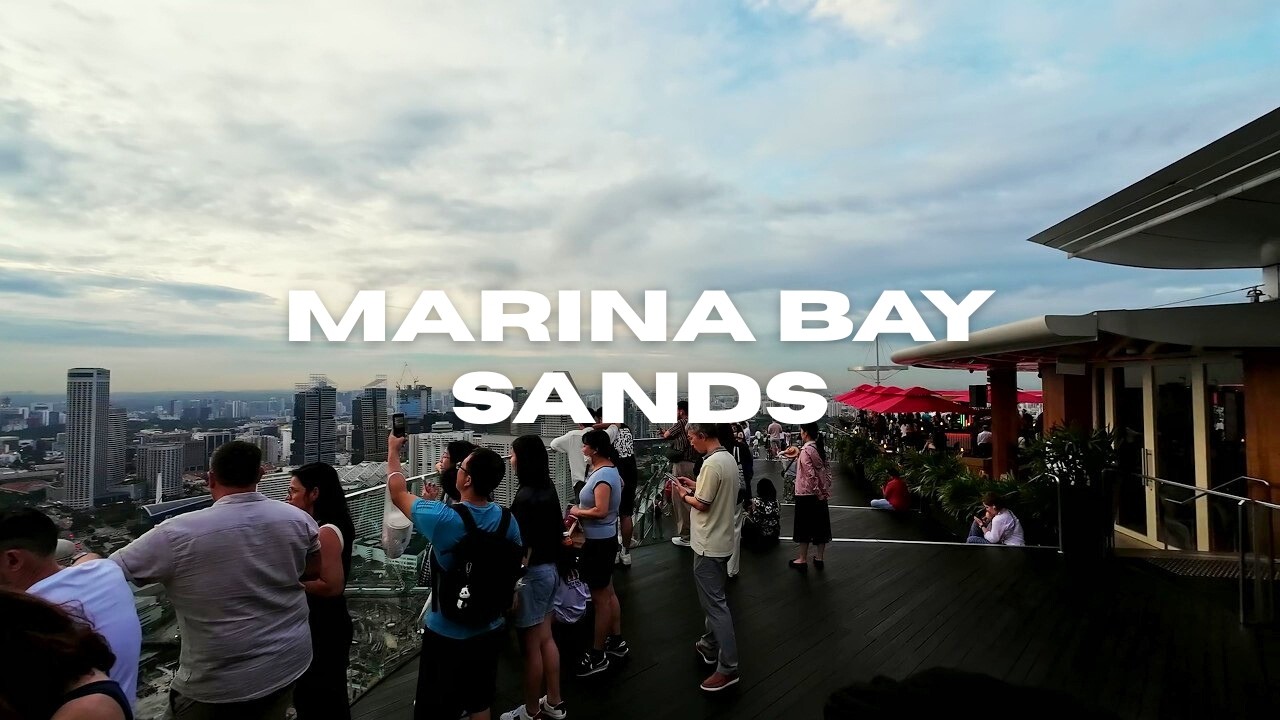 An Evening at Marina Bay Sands Skypark, Singapore