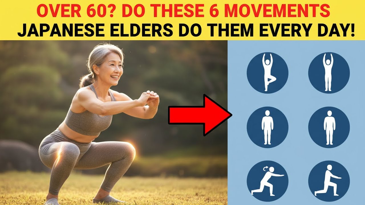 Over 60? 5 Bedtime Movements Japanese Elders Swear By (No Gym, Just Daily Results)