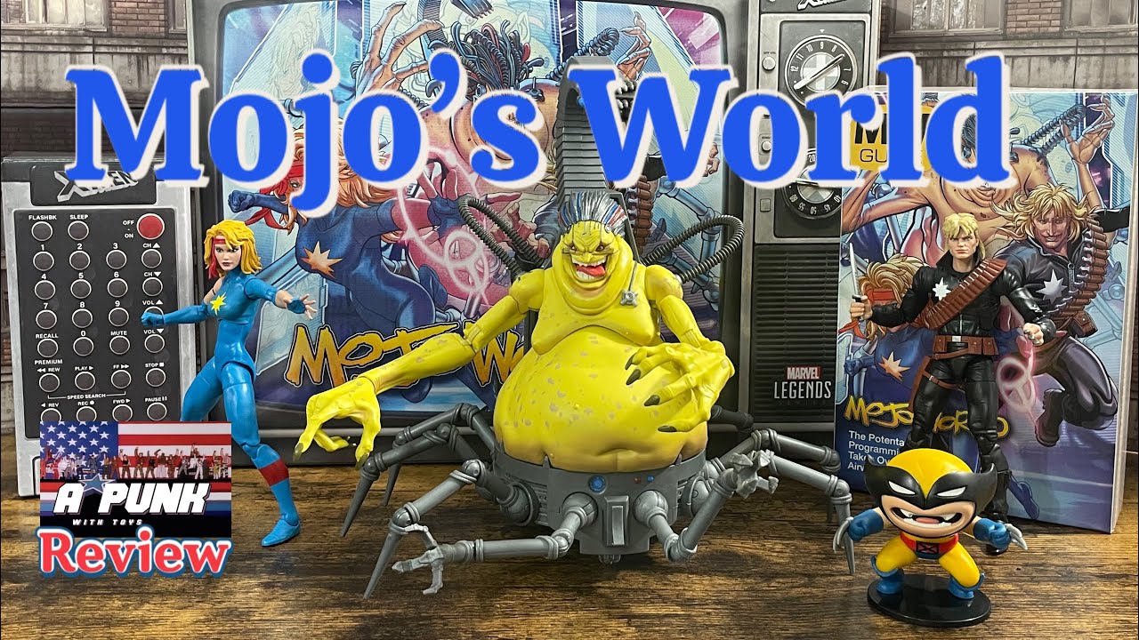 Marvel Legends Mojo&rsquo;s World Review by Hasbro