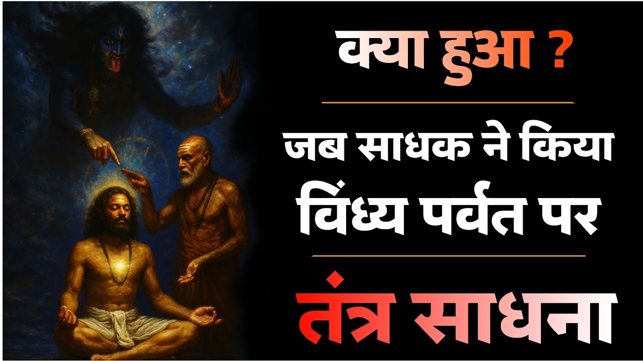 श्री विंध्यवासिनी मंत्र साधना विंध्य पर्वत पर करने का तांत्रिक परिणाम। #navratri2025 #vindhyavasini