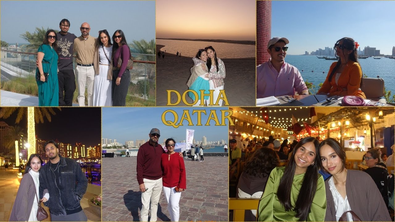 Spending December in Doha ❄️☀️🤍✨