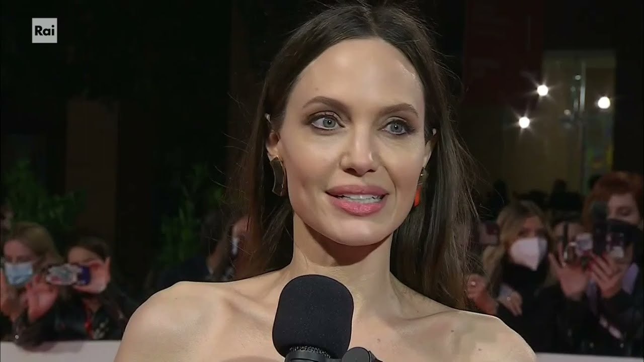Angelina Jolie's full appearance at the Rome Premiere of Eternals