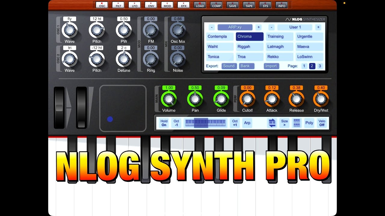 NLog Synth PRO by Tempo Rubato - Revisiting an iOS Classic Synth