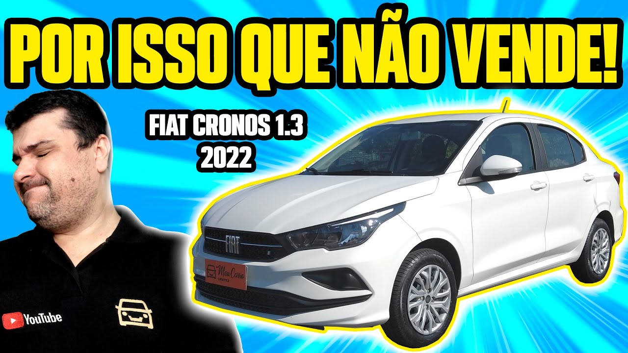 FIAT CRONOS 1.3 - EXCELENTE mas FUJA DO ZERO KM BÁSICO! (Avaliação)