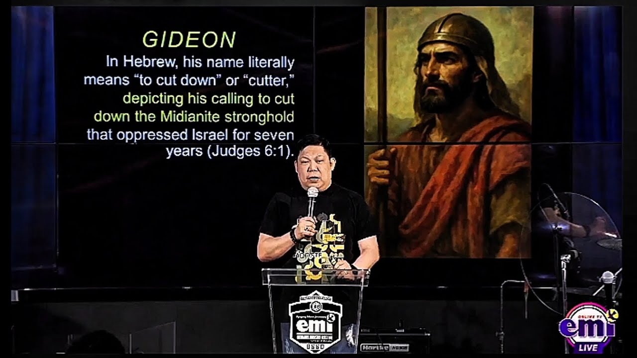 Gideon’s Story – Season of Grace | Bishop Emi Domingo Preaching | August 10, 2025