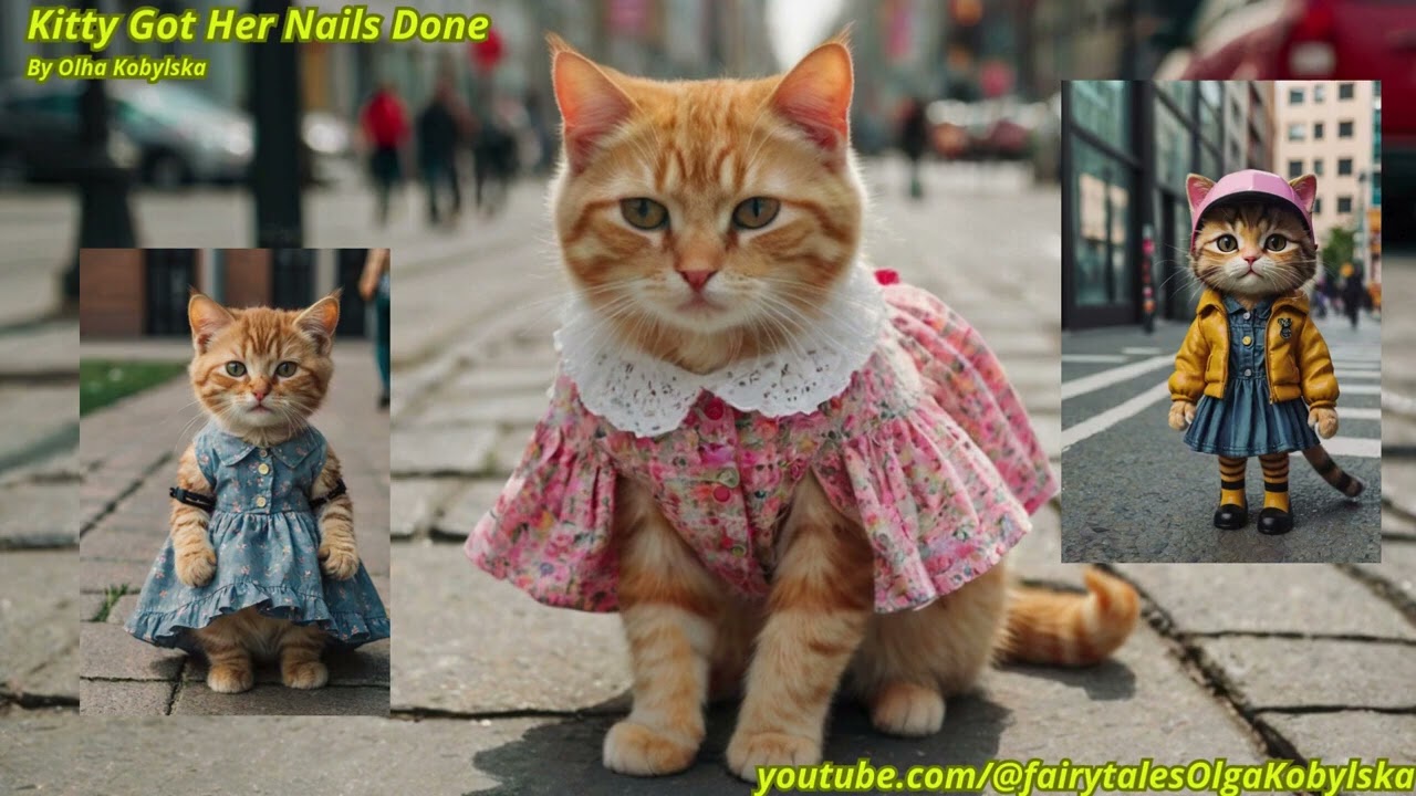 Kitty Got Her Nails Done #song #songforkids #funnysong #songsforkids #fairytale #forkidsandchildren