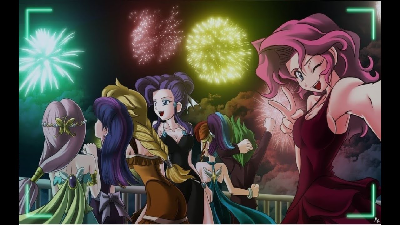 MLP FIM:  Human Tribute ( Personajes del Manga MLP )