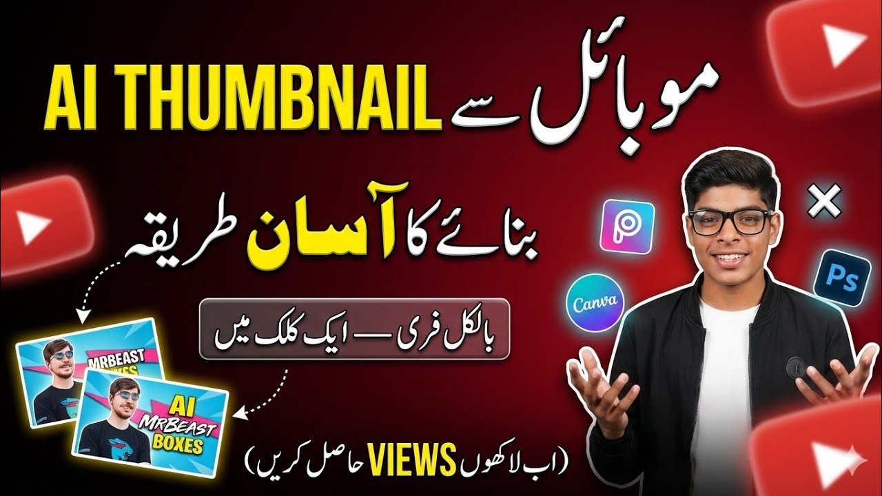 How to Make YouTube Thumbnail | Thumbnail Kaise Banaye (2026)