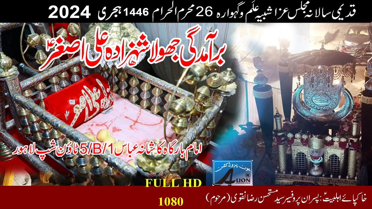 Baramdgi || 26 Muharram 1446 | 2024 | Kashana Abbas (as) Town Ship Lahore