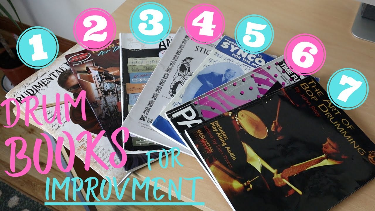 7 книг по барабанам, которые обязательно нужно иметь