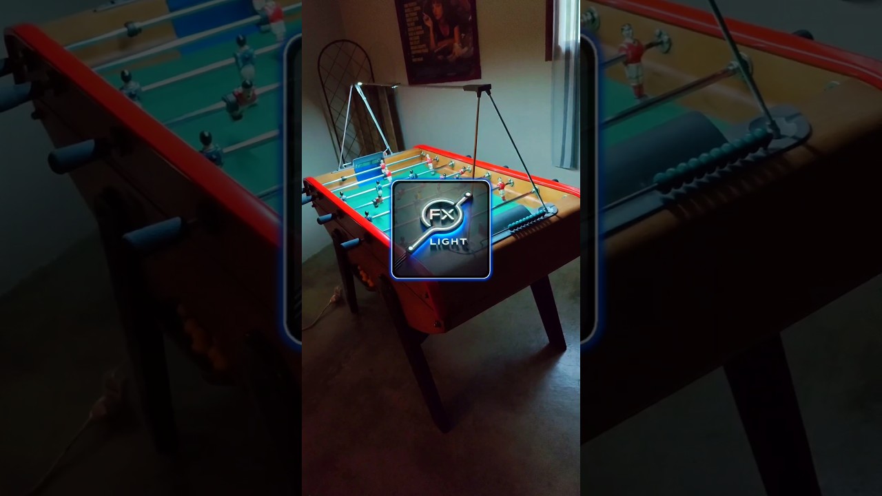 ✌️☀️&Eacute;clairage Baby-foot Pro FX-Light en vente exclusivement sur www.espritbabyfoot.com 😎