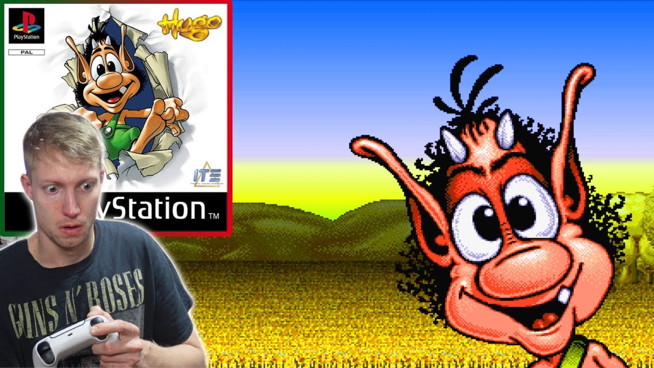 AUS DEM FERNSEHER AUF DIE PLAYSTATION! Hugo 🕹️ (PS1) Gameplay - Angezockt (1998)