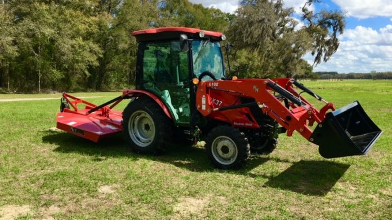 Мы купили для нашей фермы трактор Rural King RK37!