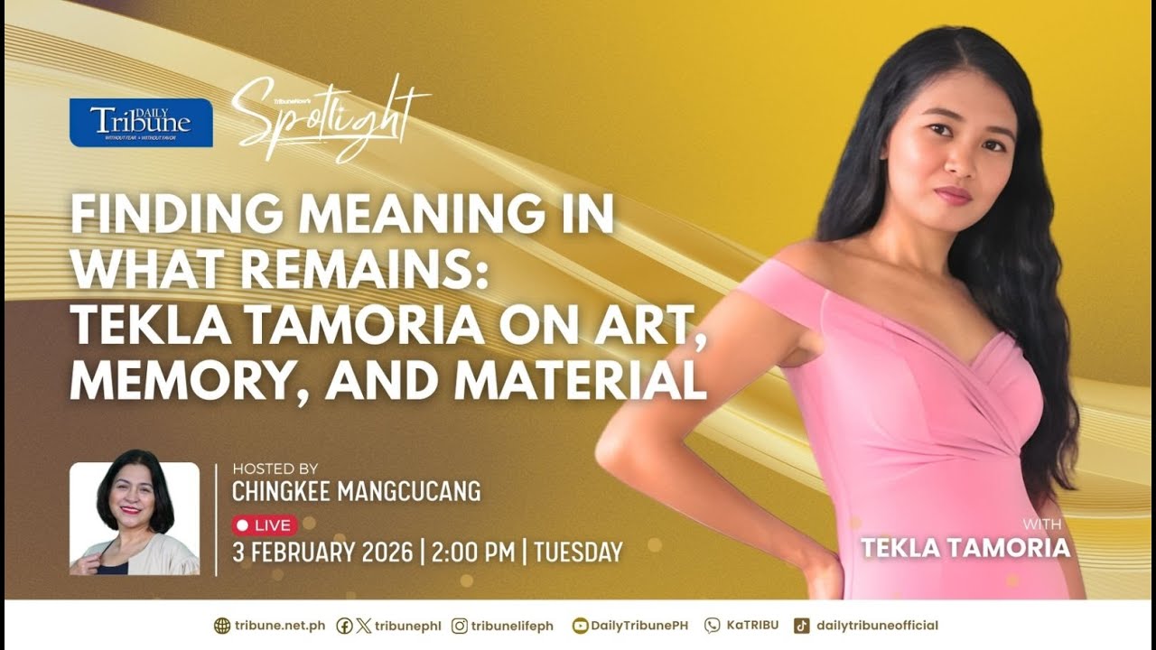 LIVE: Finding Meaning in What Remains: Tekla Tamoria on Art, Memory, and Material