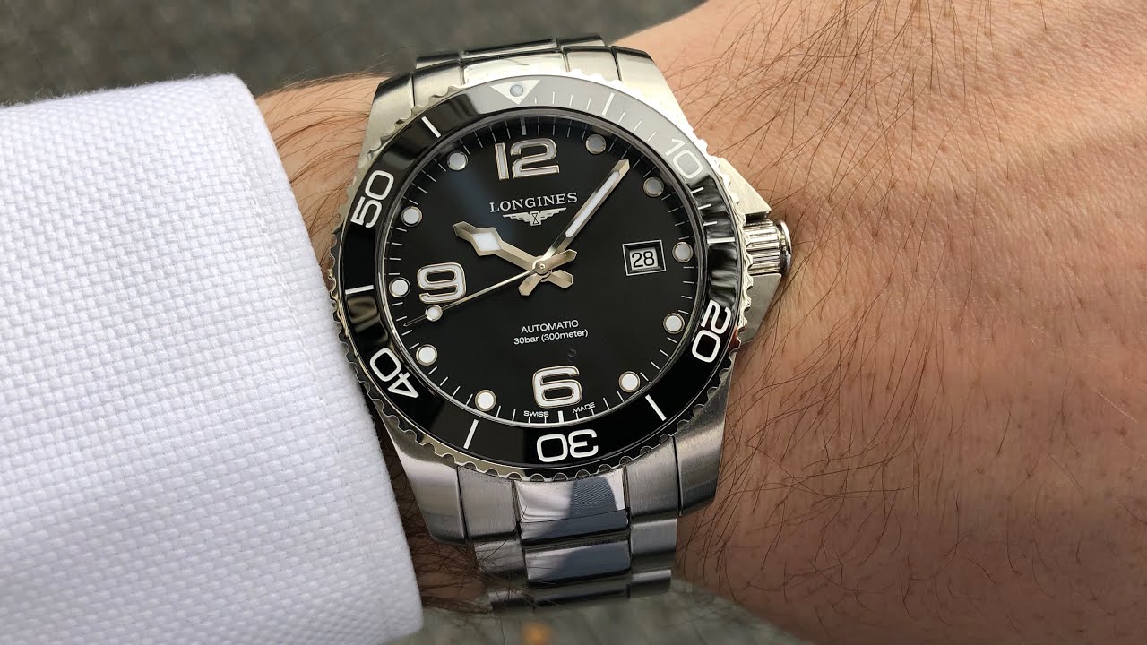 Longines Hydroconquest 41 mm black