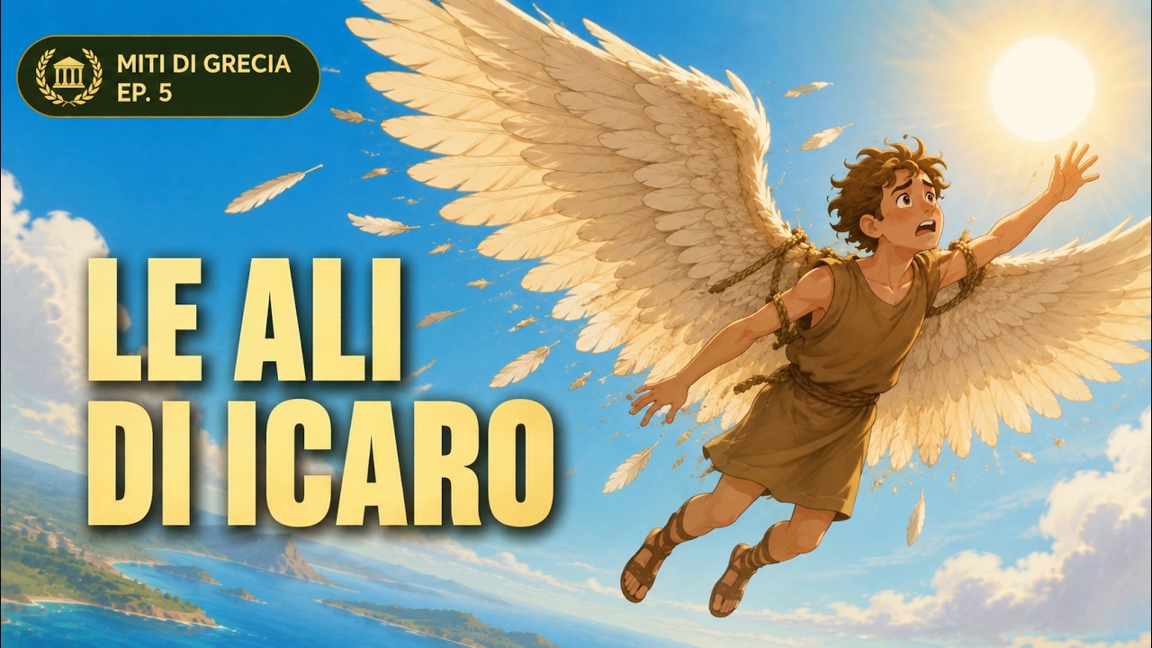 Dedalo e Icaro | Mitologia Greca Ep.5 | BrainBow Studio