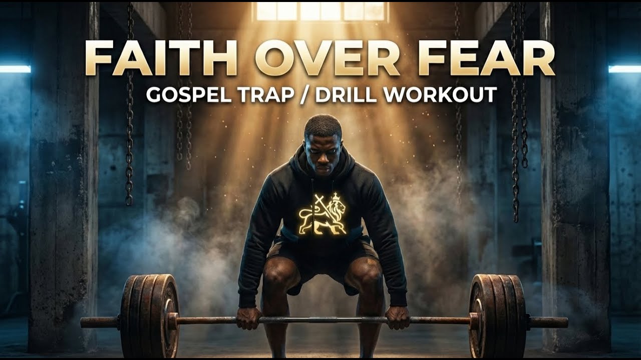 🦁 48 MIN FAITH OVER FEAR – Gospel Trap / Drill Workout Playlist 🔥💪