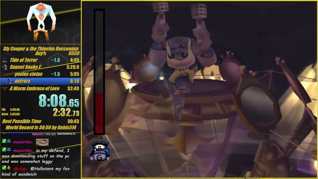 Sly 1 Any% Speedrun in 32:11 [Current PB]