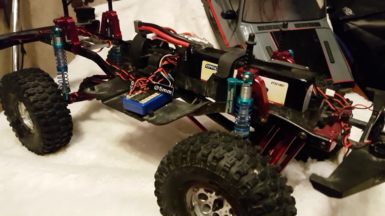 Axial Scx10.2 top to bottom upgrade!