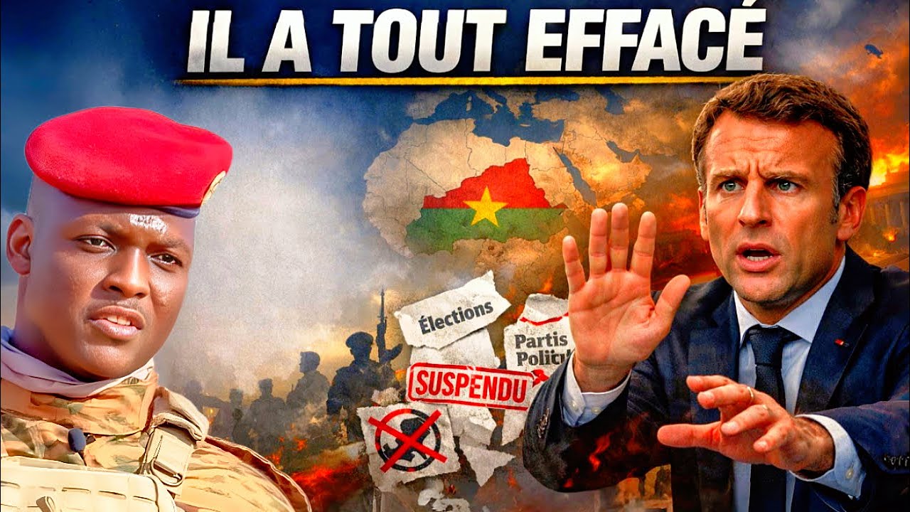Ibrahim Traoré : 116 partis supprimés en 24h, +480 % d’attaques — la rupture totale