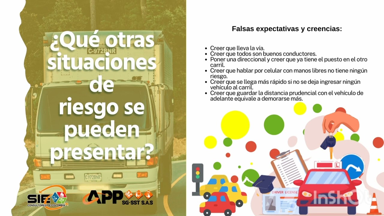 COMPORTAMIENTOS SEGUROS EN LA VIA