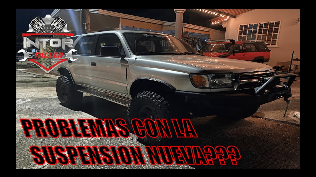 instalación de kit de suspensión rough country para Toyota 4runner