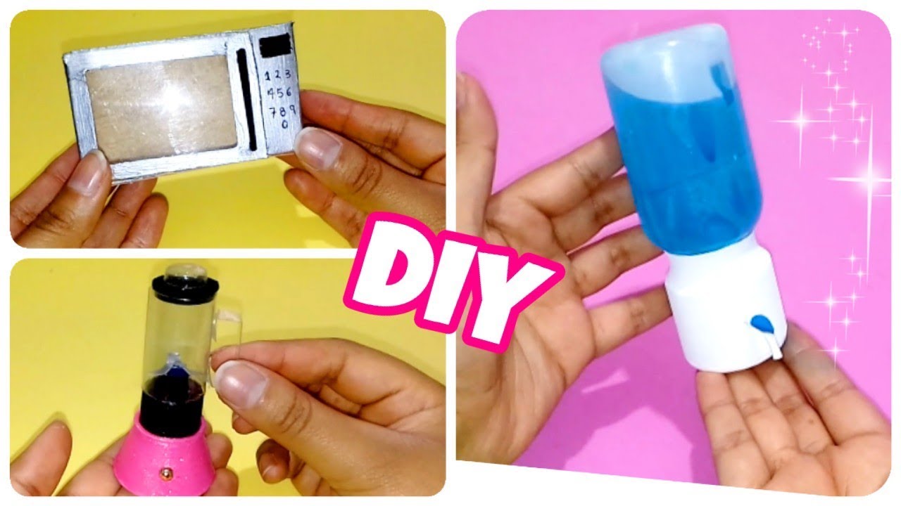 como hacer Cosas de Cocina en Miniatura | how to make Miniature Kitchen Things