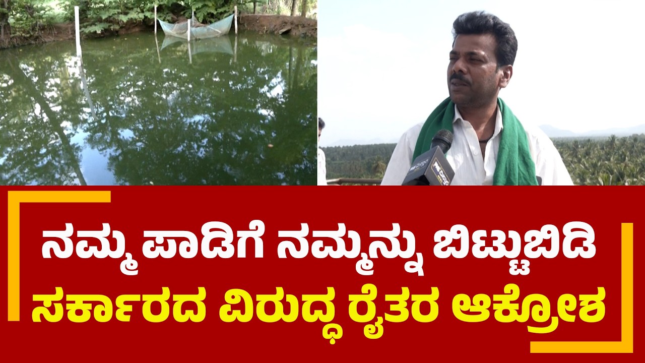 Bidadi Township | ಸರ್ಕಾರದ ವಿರುದ್ಧ ಬಿಡದಿ ರೈತರ ಆಕ್ರೋಶ | PNS Vistaara News