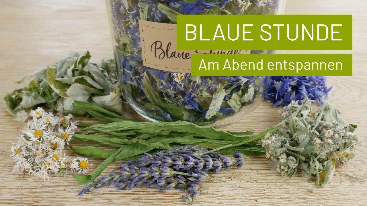 Abendtee Blaue Stunde selber mischen | Schlaftee und Entspannungstee