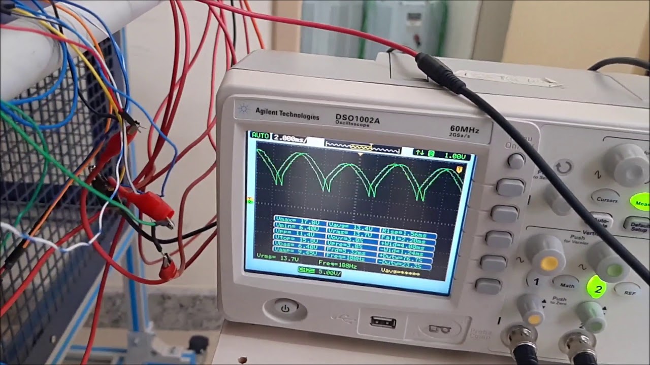 Retificador Trifásico controlado (por Arduino) de meia onda - TURMA 2.