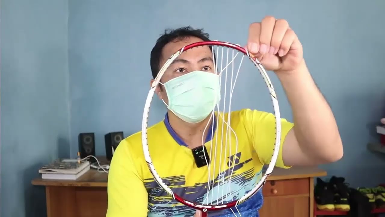 Belajar Menyulam Senar Raket Oversize Hart Infinite