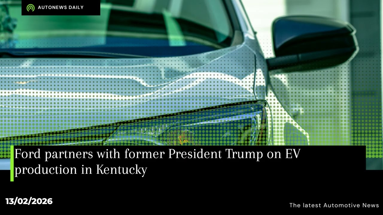 Ford partners with former President Trump on EV production in Kentucky