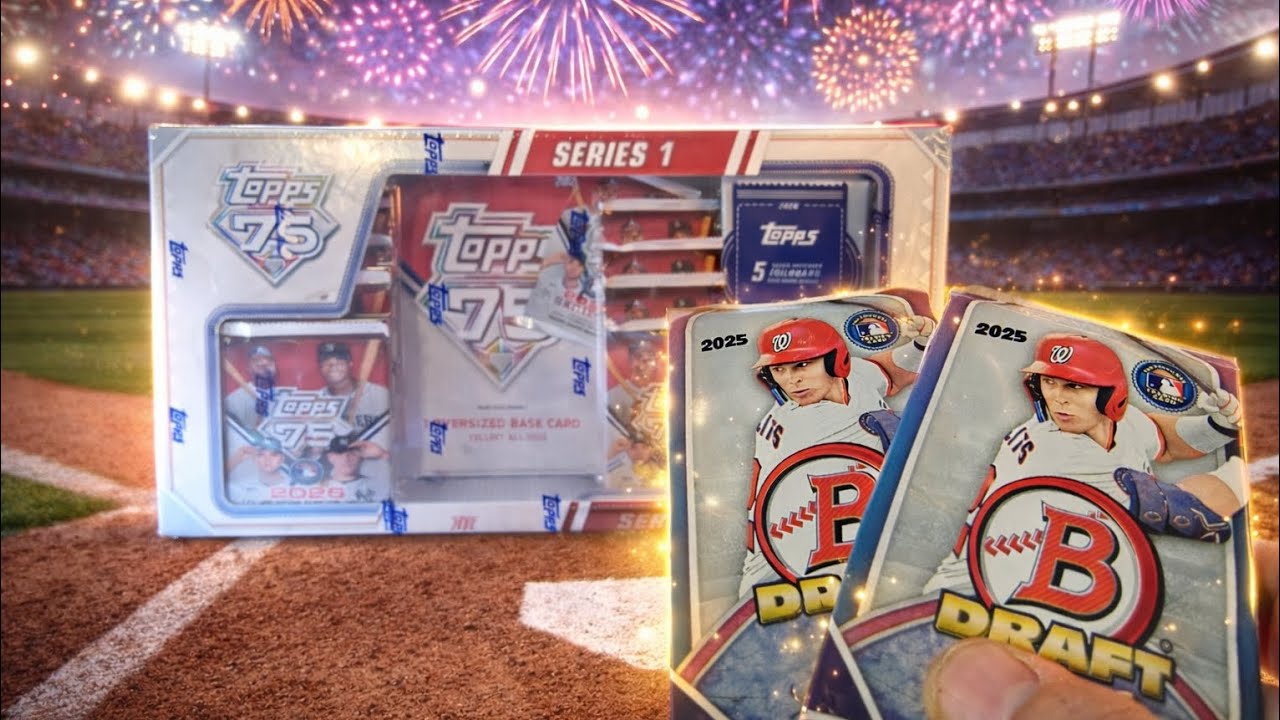 🤟 SOME FUN BEFORE WORK 🤟!!! 2026 TOPPS S1 SUPERBOX & BONUS DRAFT PACKS!!!🔥🔥🔥 