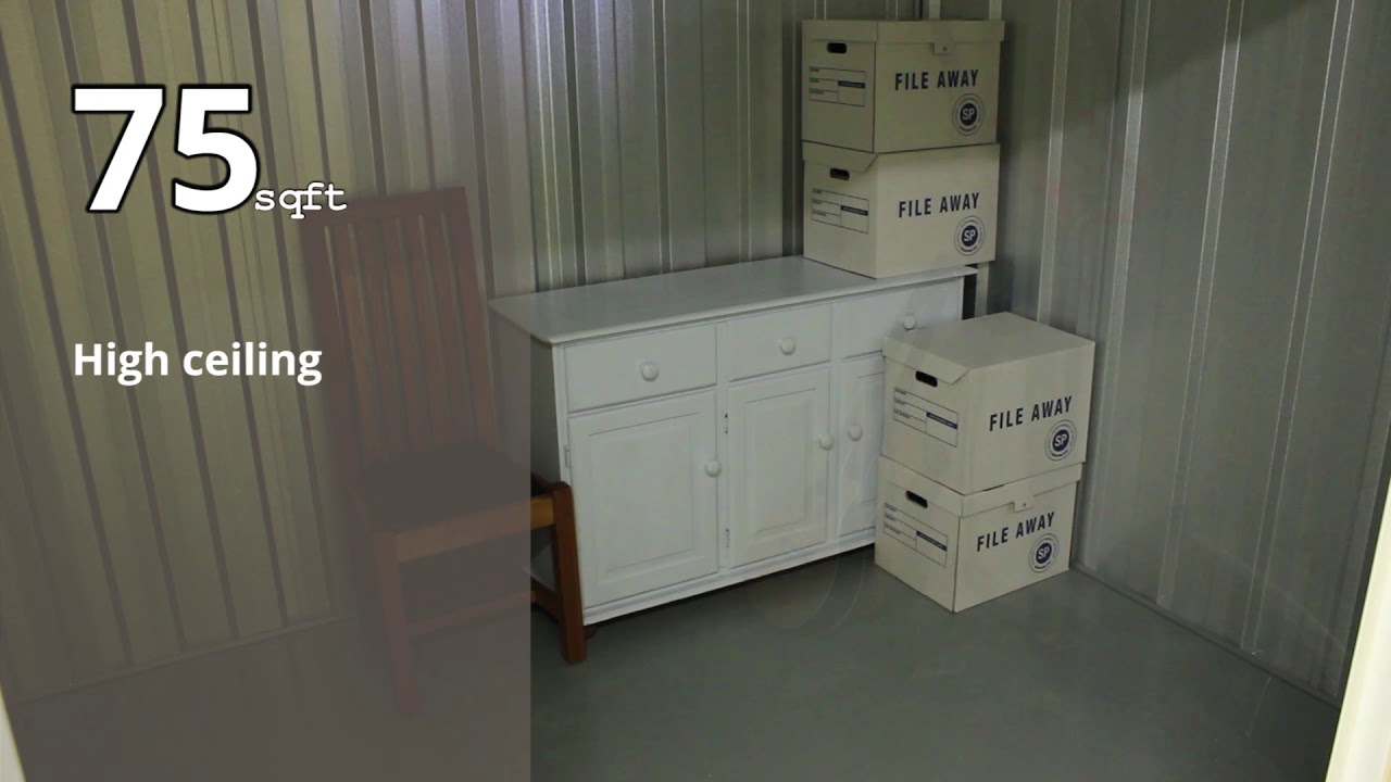 75sqtf Self Storage Unit Size Help