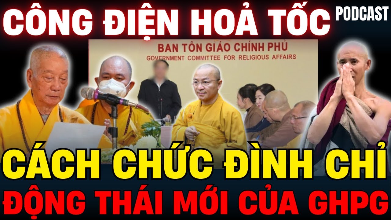 CÔNG ĐIỆN KHẨN: Chỉ đạo GHPG có động thái răn đe Nhật Từ sau làn sóng chỉ trích Công Giáo | Podcast