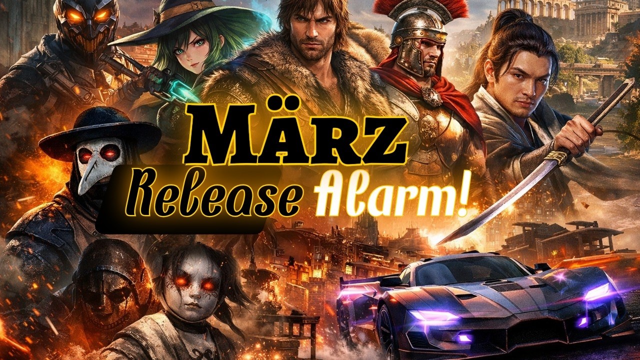 🎮🔥Neue Spiele im März 2026 – DAS kommt auf euch zu!🎮🔥