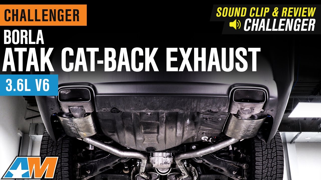 2015-2021 Challenger 3.6L Borla ATAK Cat-Back Exhaust Sound Clip & Review