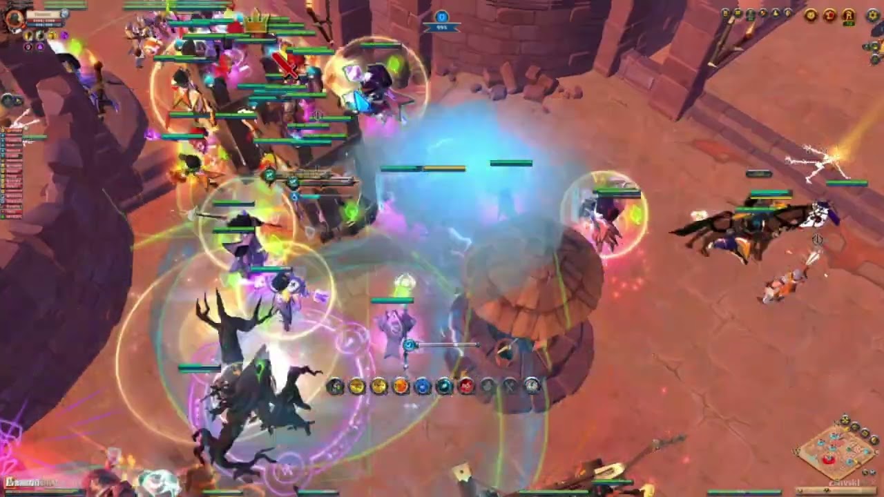 Upside vs 7ho - Castillo Dorado - Hellfire - Albion Online