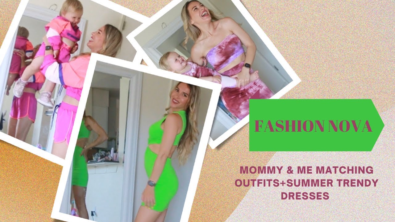 Trending Mommy and Me Matching Outfits and Summer Dresses from Fashion Nova