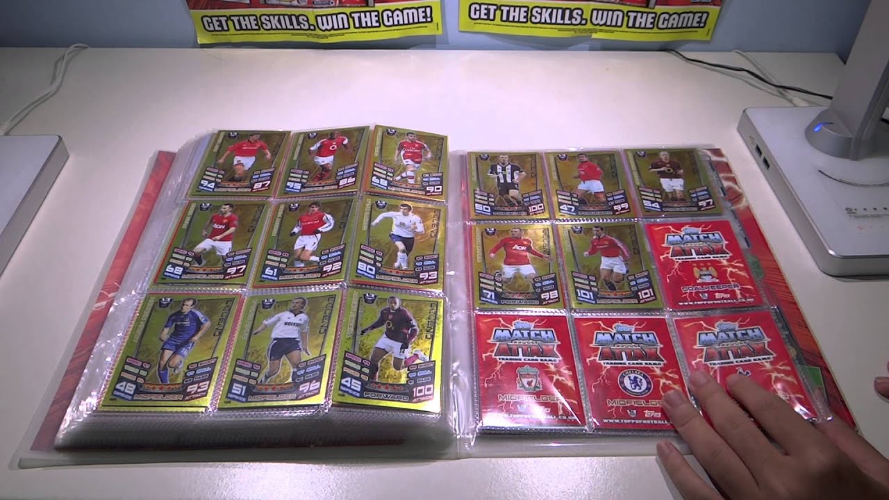 Match Attax 12 13 Binder complete. All hundred Clubs limited editions MOTM