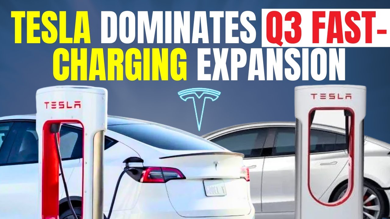 Гонка за быструю зарядку: Tesla усиливает свою монополию на быструю зарядку в США