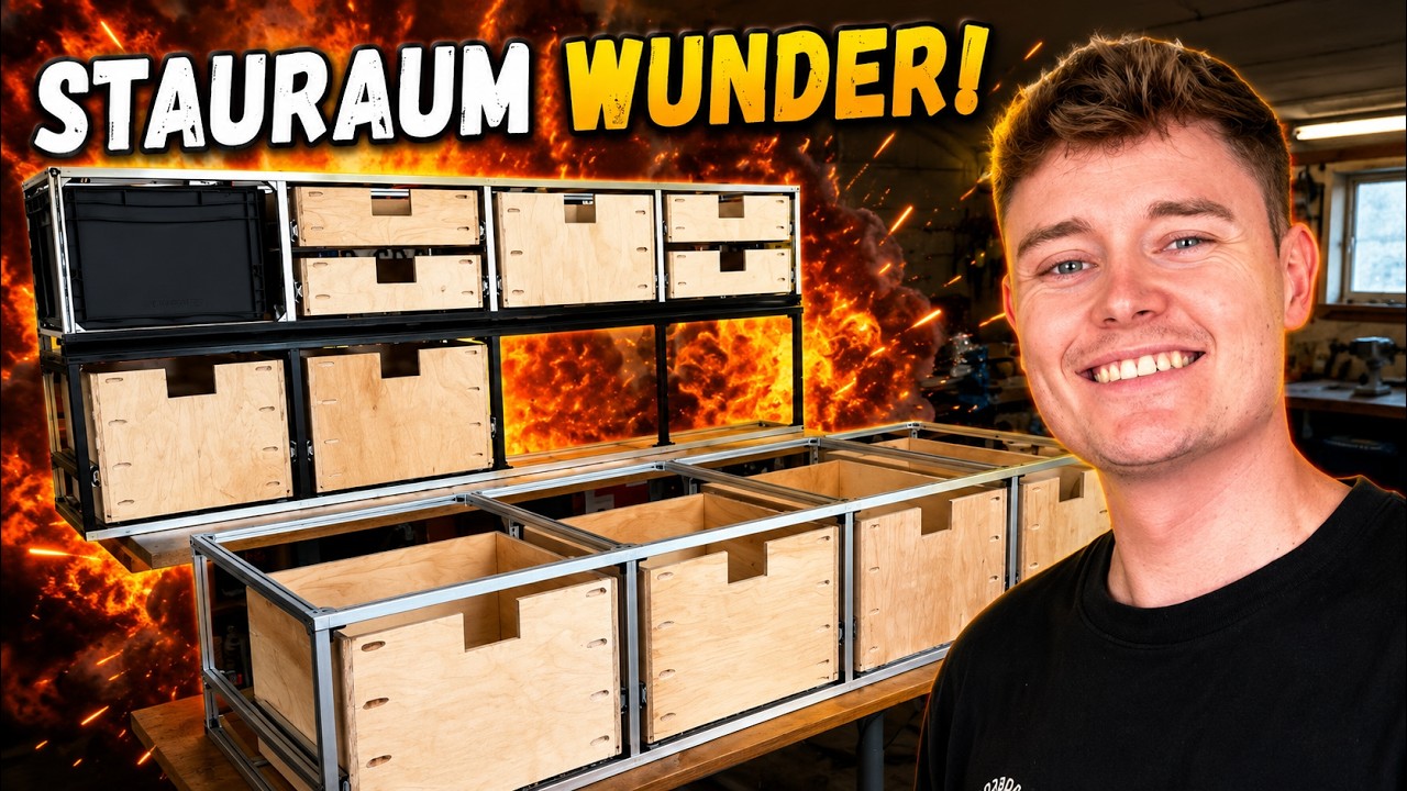 Schubladen einfach selber bauen! //VW T5 Camper Folge 12