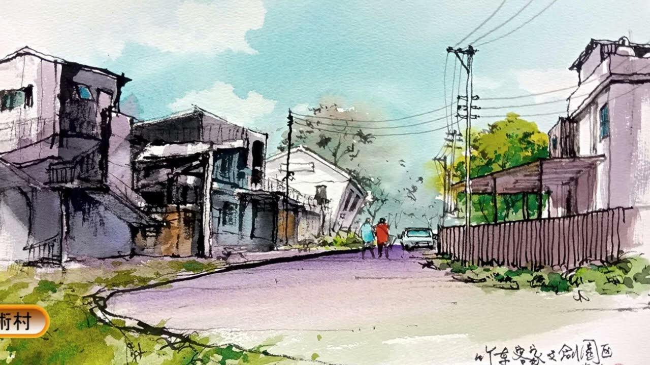 酷把拔速寫週記no.9：透視篇 | Kubaba's Weekly Urban Sketches, no.9: Perspective Drawing Tutorial for Beginner
