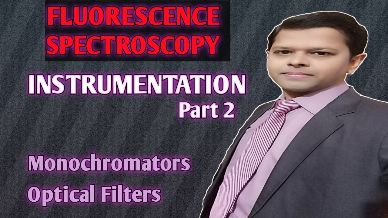 Instrumentation of Fluorescence Spectroscopy || Part 2 || Monochromators|| Optical Filters ||English