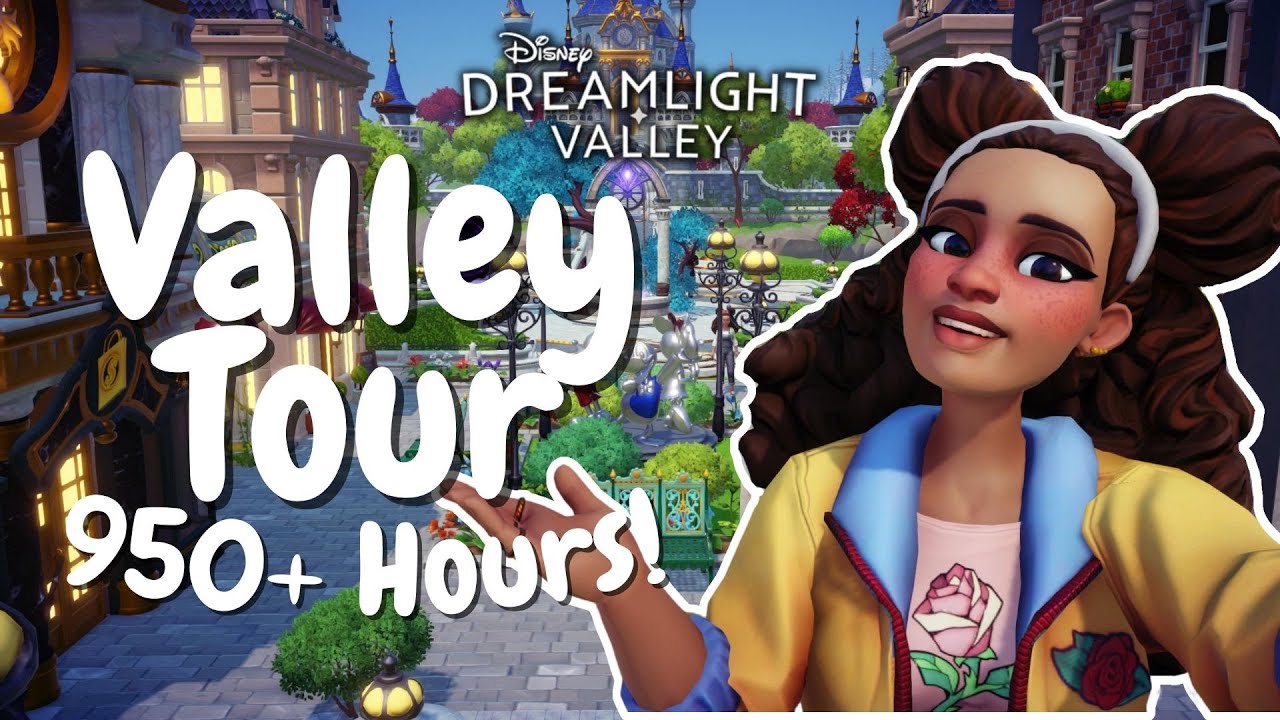 ТУР ПО ВСЕЙ ДОЛИНЕ 🏰 1 год и 950 часов в разработке! | Disney Dreamlight Valley
