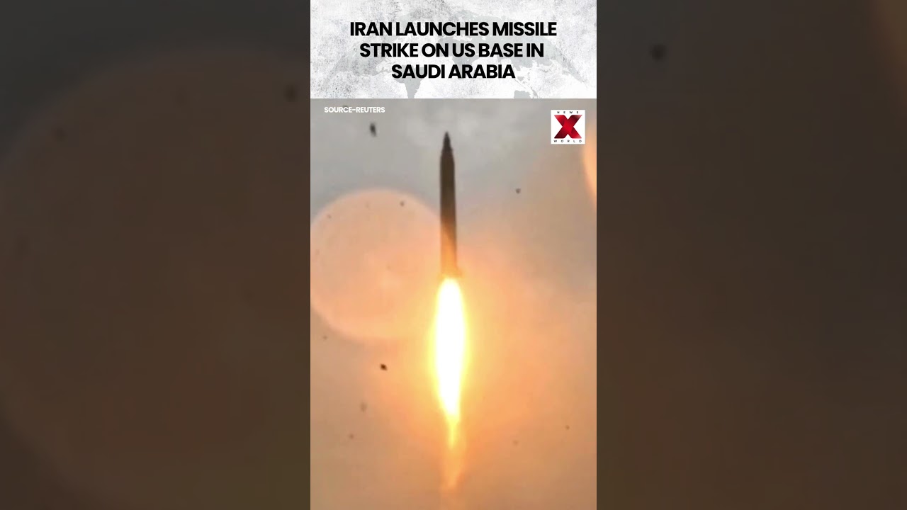Iran Strikes US Base In Al-Kharj With Missiles, Drones | NewsX World
