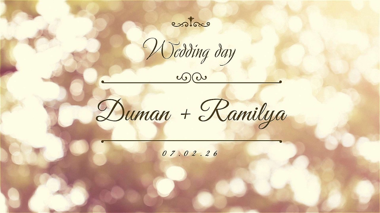 Wedding Day Duman Ramilya